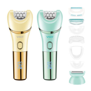 VGR - 2-in-1 Waterproof Epilator & Body Shaver