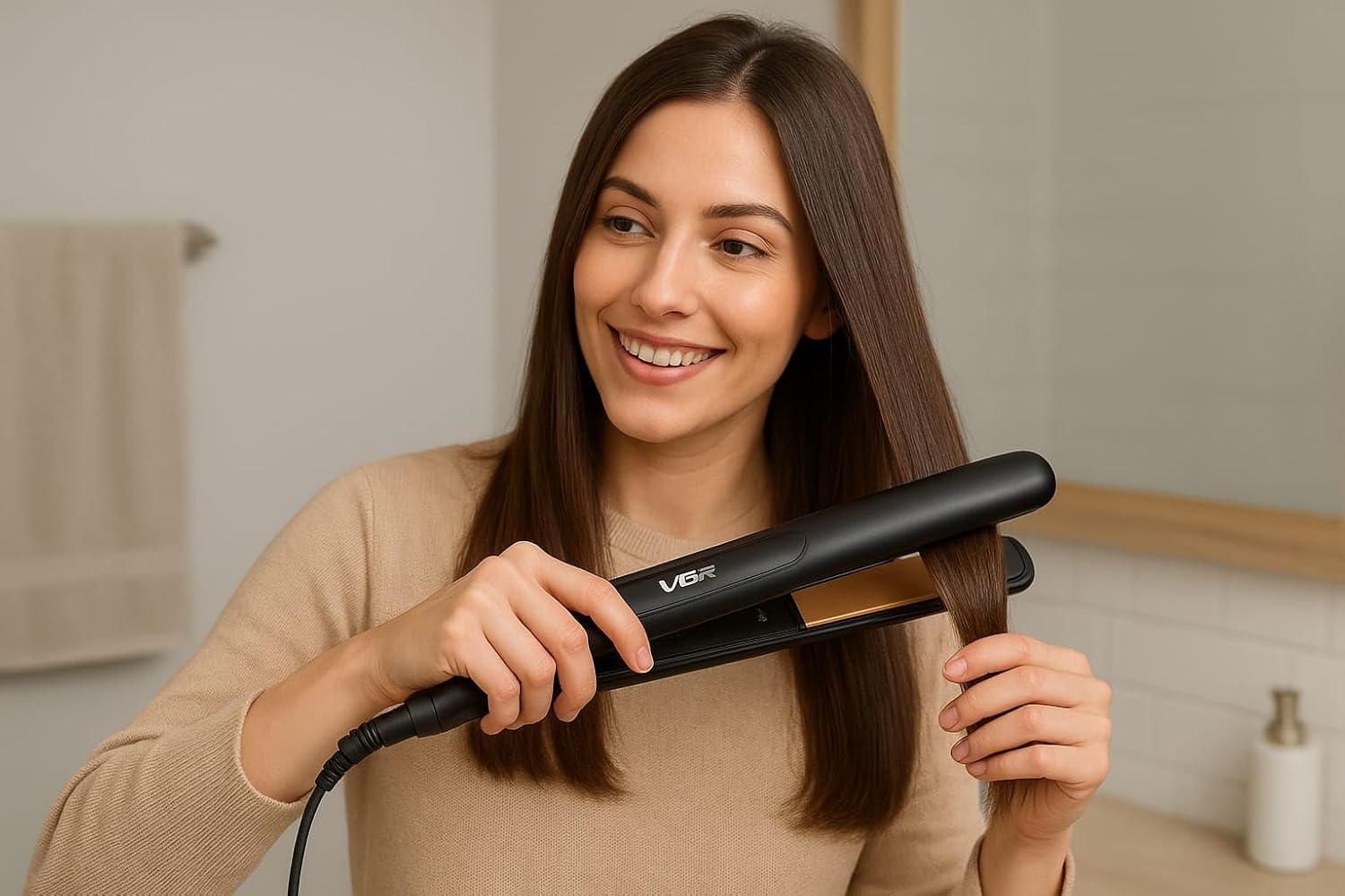 Professional High-Precision Ceramic Flat Iron - Image 2